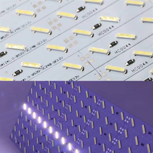 Taśma LED 8520 na sztywnym aluminiowym podkładzie - Biała Naturalna 4500 - 6500 K - 100 cm